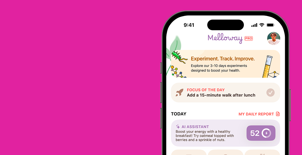 Melloway AI longevity app — idea to App Store in 5 weeks with RichPods